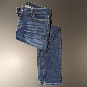 Hollister Dark Skinny Fit Blue Jeans